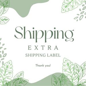 Posh Show Extra Shipping Label